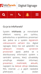 Mobile Screenshot of infopanels.eu